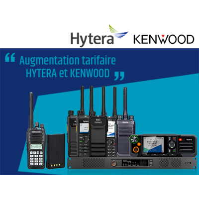 Changement de prix Hytera & Kenwood